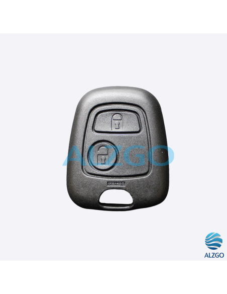 COQUE CLEF PEUGEOT 206 - 2 BOUTONS