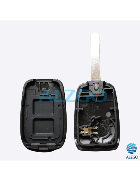 COQUE CLE DACIA DOKKER - 2 BOUTONS