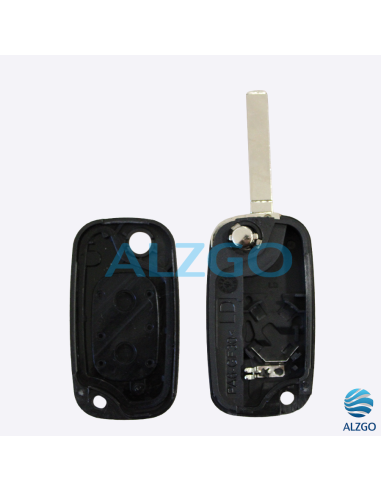 COQUE CLEF RENAULT CLIO 3 - 2 BOUTONS