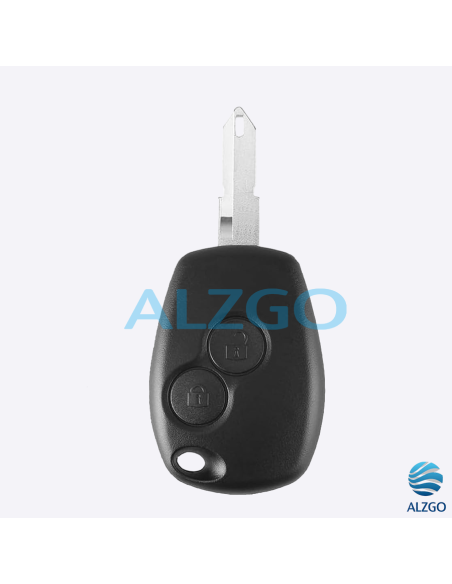 COQUE CLEF RENAULT CLIO 3 - 2 BOUTONS