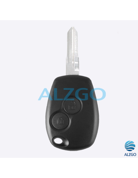 COQUE CLEF RENAULT CLIO 3 - 2 BOUTONS