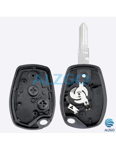 COQUE CLEF RENAULT CLIO 3 - 2 BOUTONS