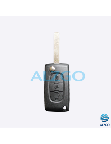 COQUE CLEF CITROEN C4 3 BOUTONS