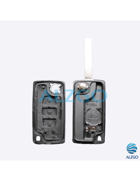 COQUE CLEF CITROEN JUMPY - 3 BOUTONS