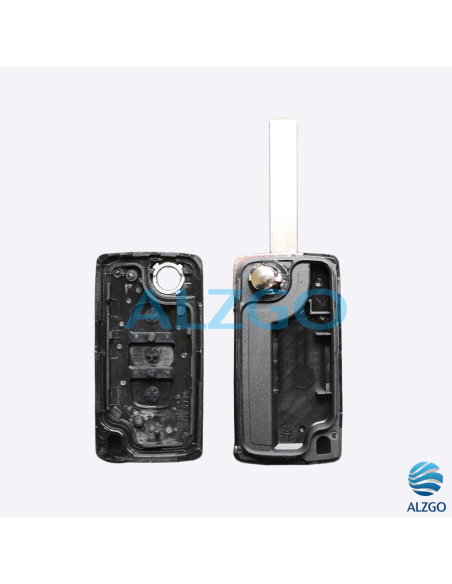 COQUE CLEF CITROEN C6 3 BOUTONS