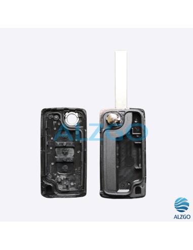 COQUE CLEF CITROEN C4 - 2 BOUTONS