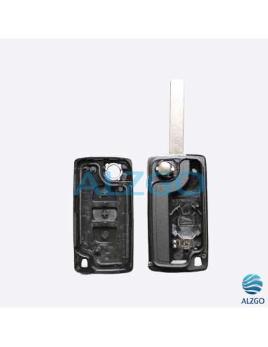 COQUE CLEF CITROEN C6 - 3 BOUTONS