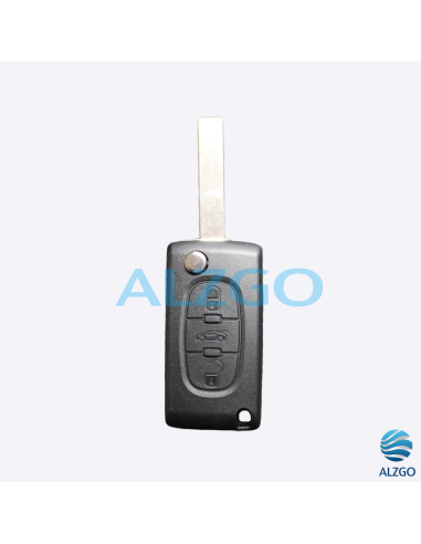 COQUE CLE PEUGEOT 207 - 3 BOUTONS