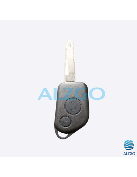 COQUE CLEF PEUGEOT 306 - 2 BOUTONS
