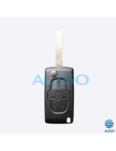 COQUE CLE PEUGEOT 807 - 4 BOUTONS