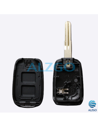 COQUE CLEF DACIA LODGY - 2 BOUTONS