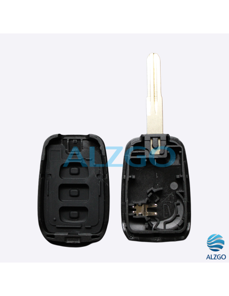 COQUE CLEF DACIA SANDERO - 3 BOUTONS