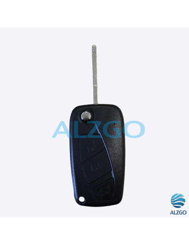 COQUE CLEF FIAT GRANDE PUNTO 3 BOUTONS