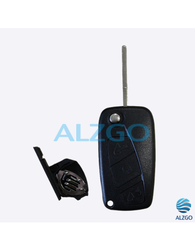 COQUE CLEF FIAT ULYSSE - 3 BOUTONS