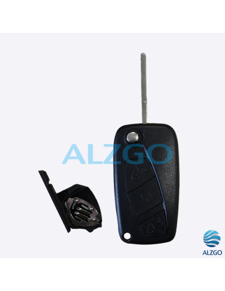 COQUE CLEF FIAT ULYSSE - 3 BOUTONS