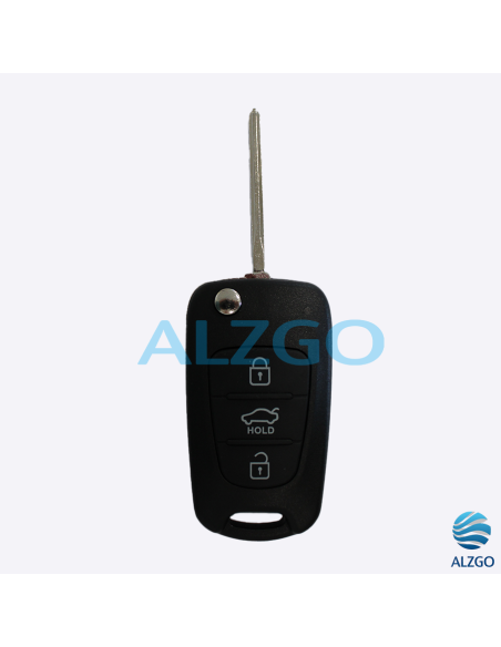 COQUE CLEF HYUNDAI IX35 - 3 BOUTONS