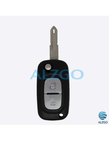 COQUE CLEF RENAULT KANGOO 2 - 2 BOUTONS