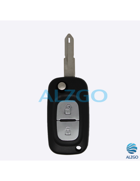COQUE CLEF RENAULT MODUS - 2 BOUTONS