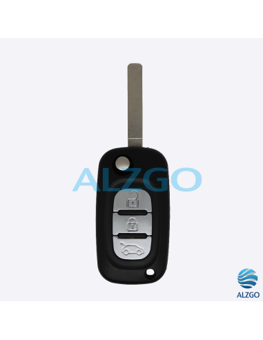 COQUE CLEF RENAULT WIND - 3 BOUTONS