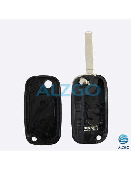 COQUE CLEF RENAULT KANGOO 2 - 2 BOUTONS