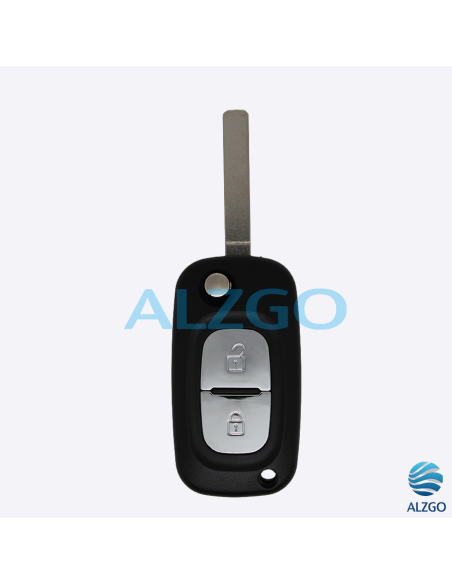 COQUE CLEF RENAULT MODUS - 2 BOUTONS