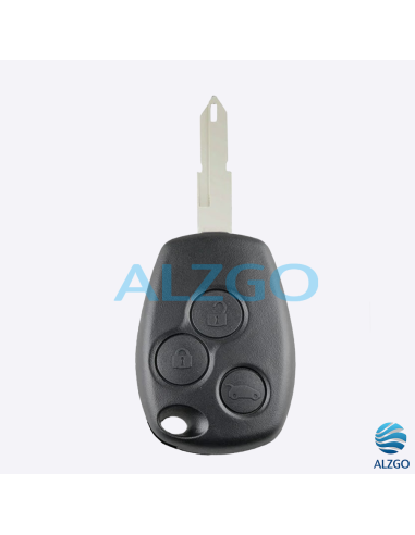COQUE CLE RENAULT CLIO 3 - 3 BOUTONS