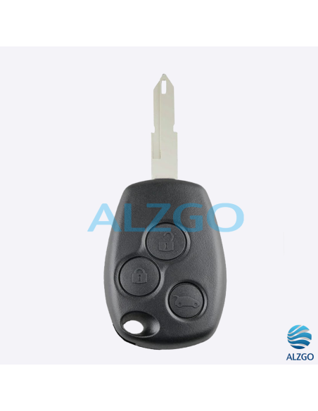 COQUE CLE RENAULT CLIO 3 - 3 BOUTONS