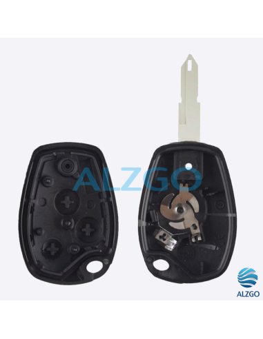 COQUE CLEF RENAULT KANGOO 2 - 3 BOUTONS