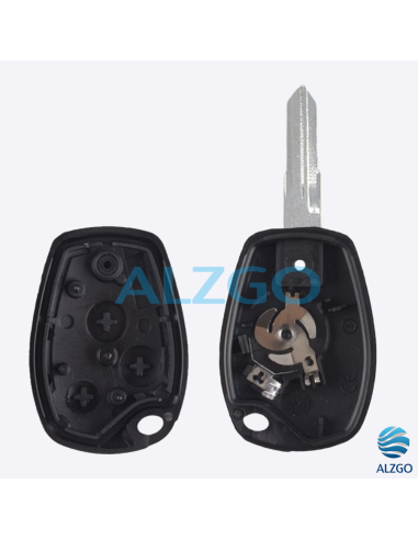 COQUE CLEF RENAULT CLIO 3 - 3 BOUTONS