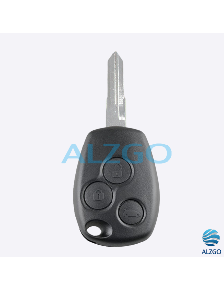 COQUE CLEF RENAULT CLIO 3 - 3 BOUTONS