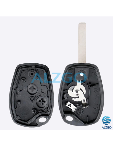 COQUE CLEF RENAULT MODUS - 2 BOUTONS
