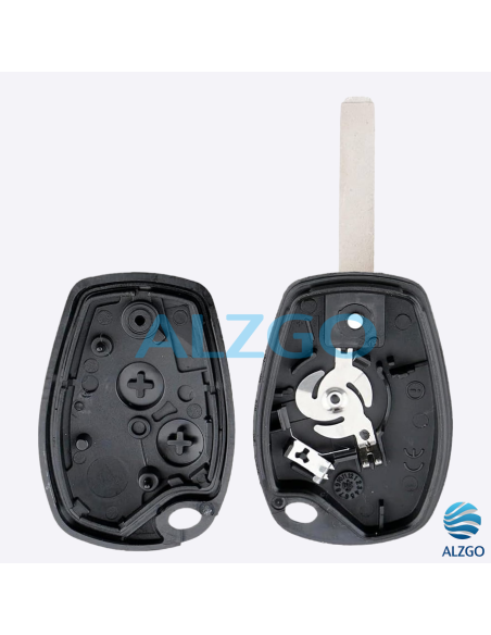 COQUE CLE RENAULT TRAFIC 3 - 2 BOUTONS