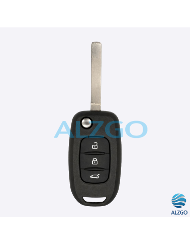 COQUE CLEF RENAULT CLIO 5 - 3 BOUTONS