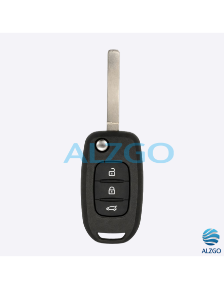 COQUE CLEF RENAULT MEGANE 4 - 3 BOUTONS