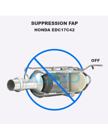FORFAIT SUPPRESSION FAP HONDA EDC17C42