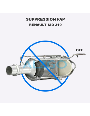 FORFAIT SUPPRESSION FAP RENAULT SID 310