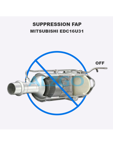 FORFAIT SUPPRESSION FAP MITSUBISHI...