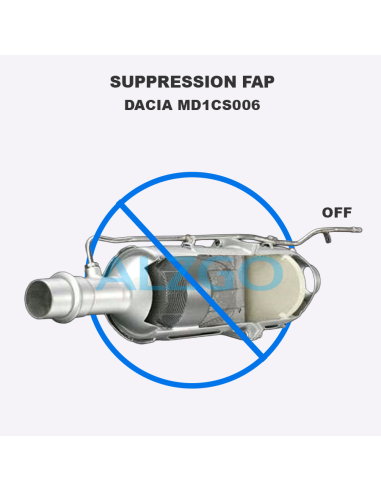 FORFAIT SUPPRESSION FAP DACIA MD1CS006