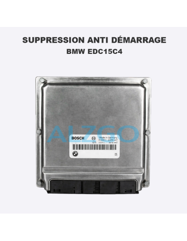 SUPPRESSION ANTI DEMARRAGE BMW EDC15C4