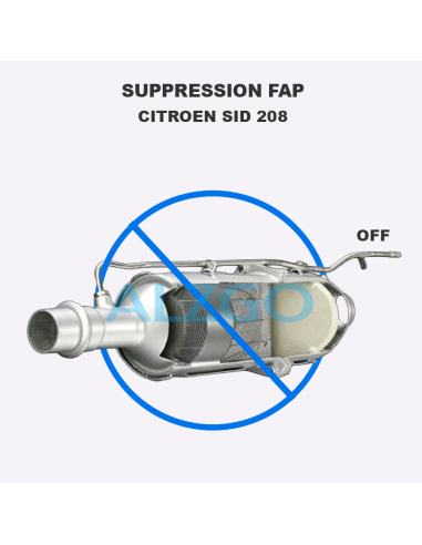 FORFAIT SUPPRESSION FAP CITROEN SID 208
