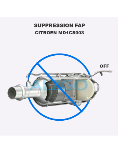 FORFAIT SUPPRESSION FAP CITROEN MD1CS003