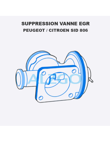 FORFAIT SUPPRESSION VANNE EGR PEUGEOT...