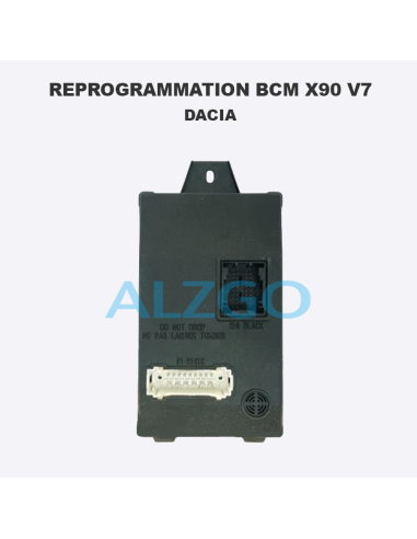 REPROGRAMMATION BCM X90 V7 DACIA