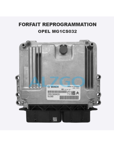 FORFAIT REPROGRAMMATION OPEL MG1CS032