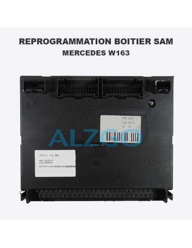 REPROGRAMMATION BOITIER SAM MERCEDES...