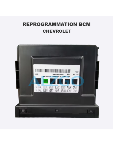 FORFAIT REPROGRAMMATION BCM CHEVROLET