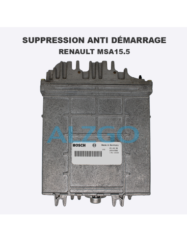 SUPPRESSION ANTI DEMARRAGE RENAULT...
