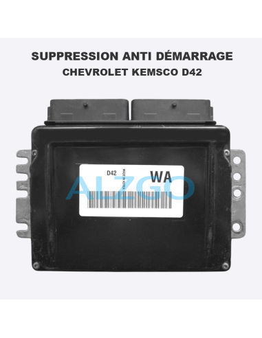 SUPPRESSION ANTI DEMARRAGE CHEVROLET...