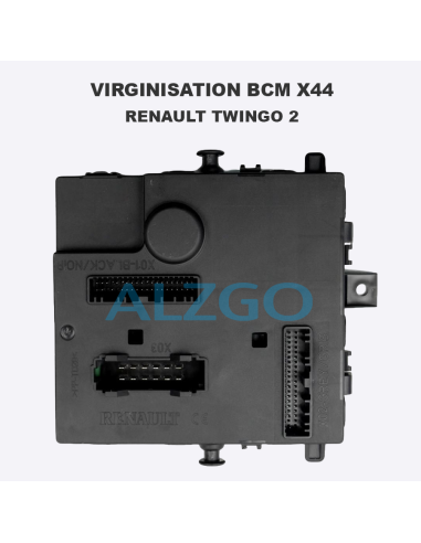VIRGINISATION BCM X44 RENAULT TWINGO 2