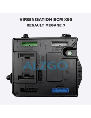 VIRGINISATION BCM X95 RENAULT MEGANE 3